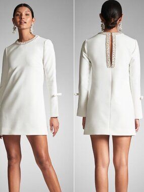sachin & babi grace strapless back bow mini dress Back-Bow Fully lined sachin & babi grace strapless